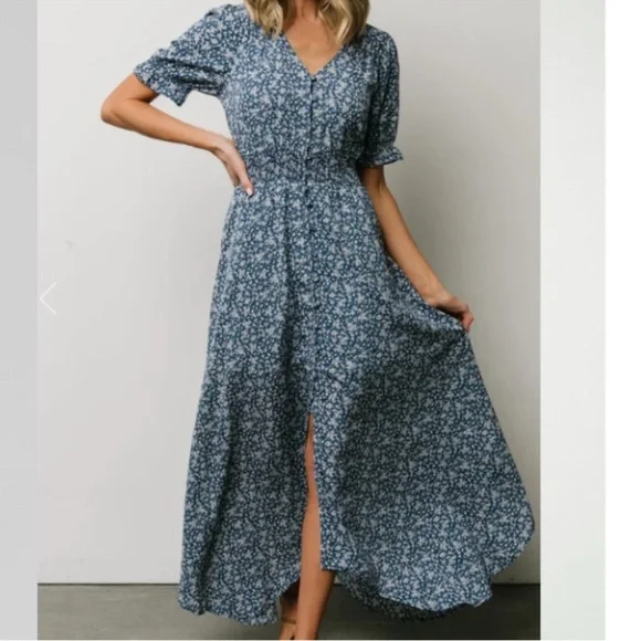 Baltic Born | Dresses | Baltic Born Women French Blue Floral Maxi Dress Size Xl Asymmetry Hem Smocked | Poshmark Baltic Born | Dresses | Baltic Born Women French Blue Floral Maxi Dress Size Xl Asymmetry Hem Smocked | Poshmark